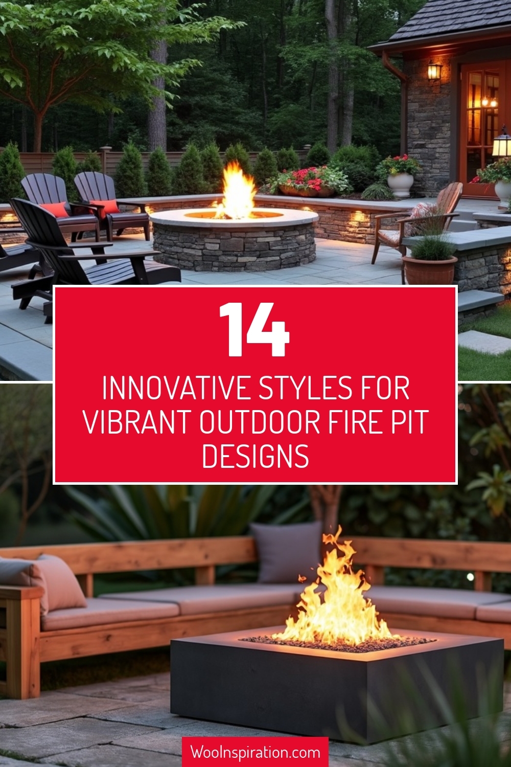 innovative styles for vibrant outdoor fire pit designs